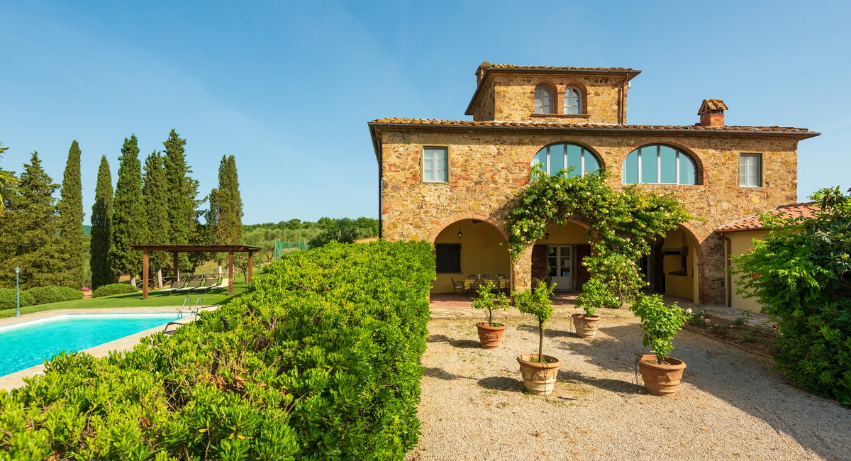 Restaurierter Weiler